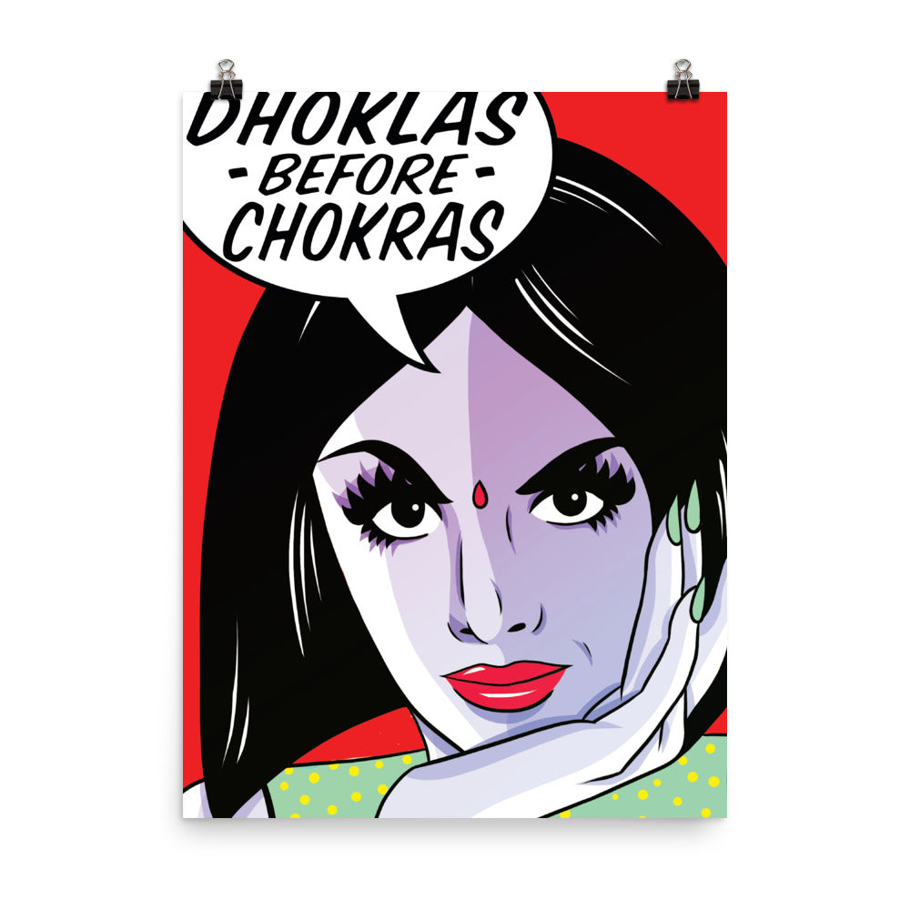 'Dhoklas' Poster Print
