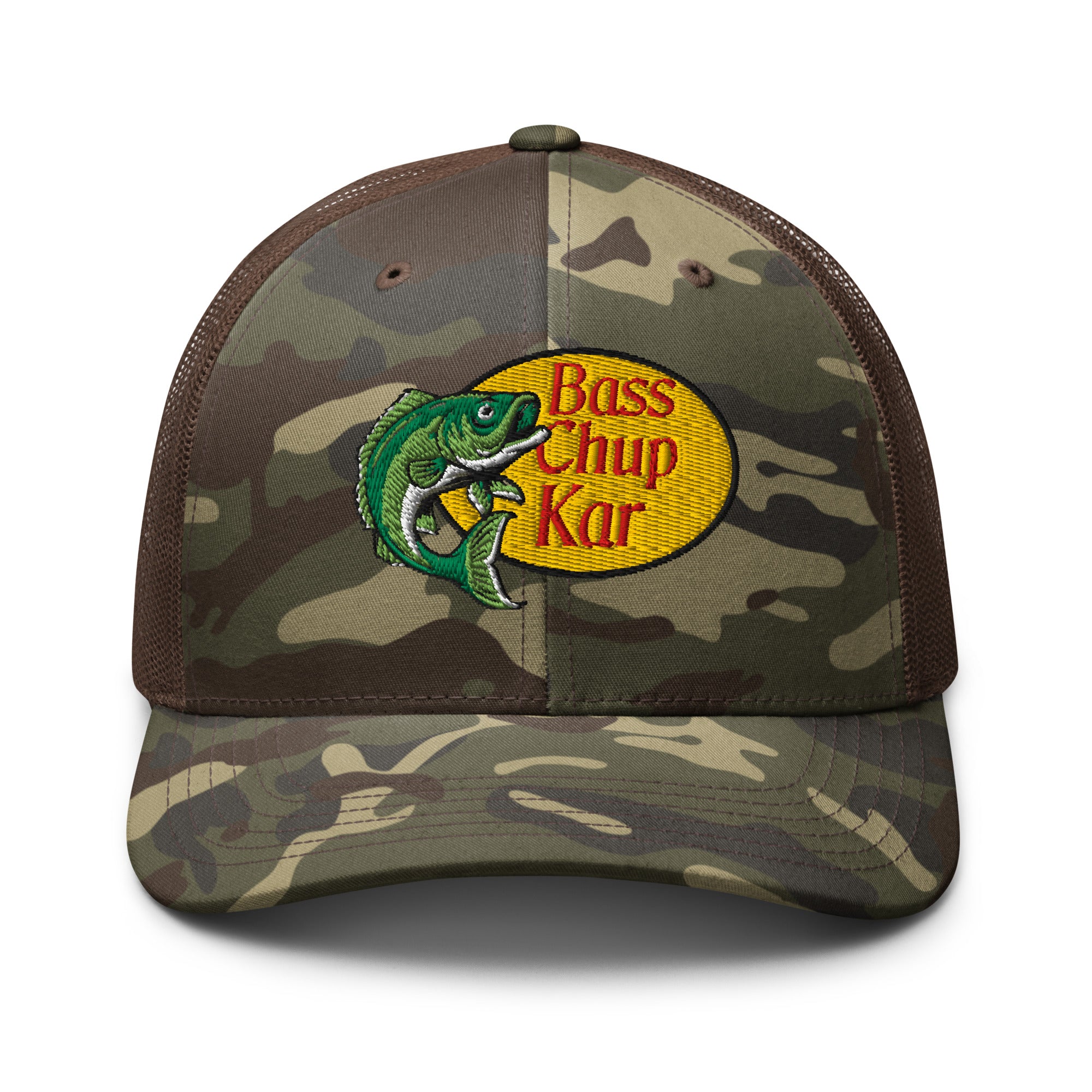 🎣BASS CHUP KAR🎣 EMBROIDERED HAT – Hatecopy