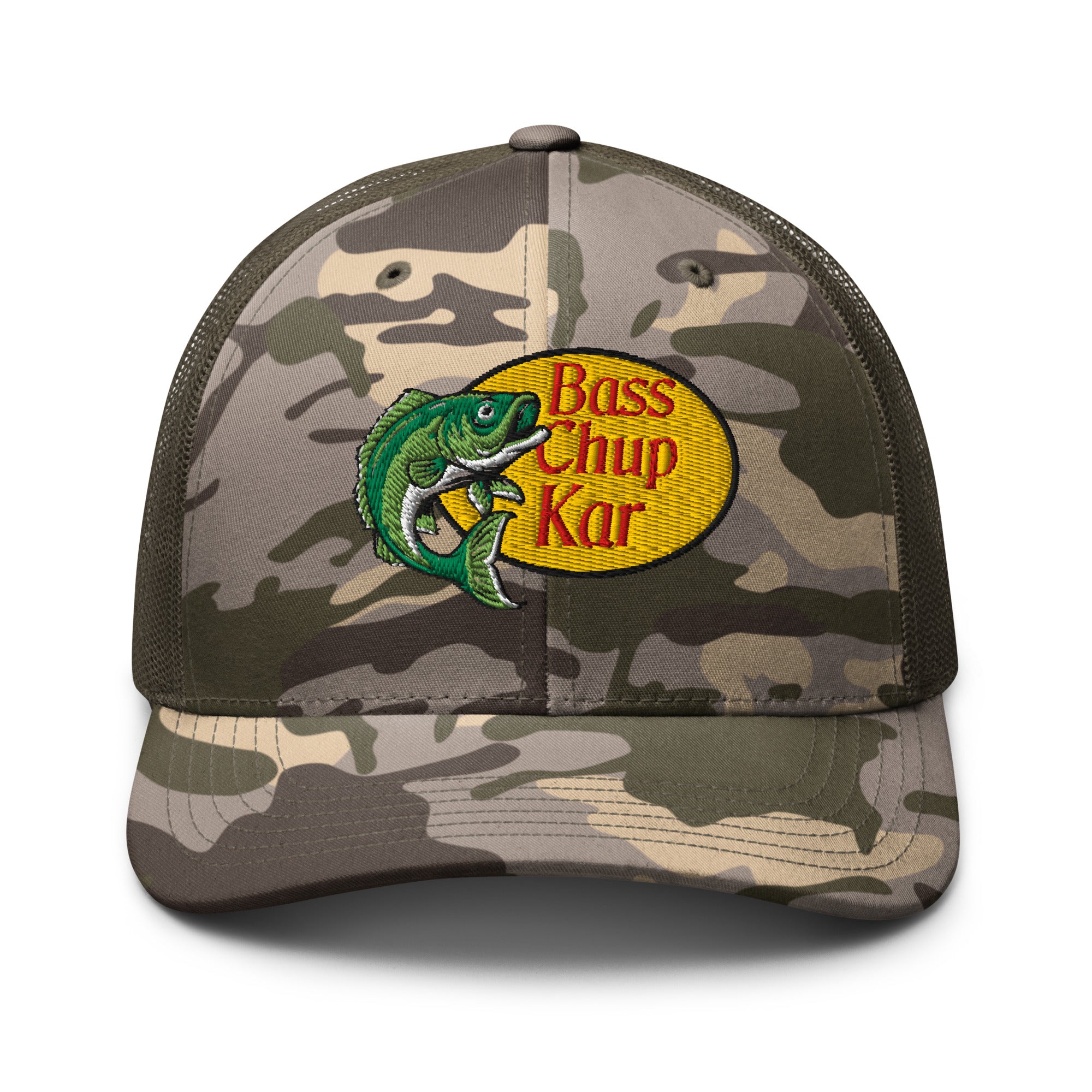 🎣BASS CHUP KAR🎣 EMBROIDERED HAT – Hatecopy