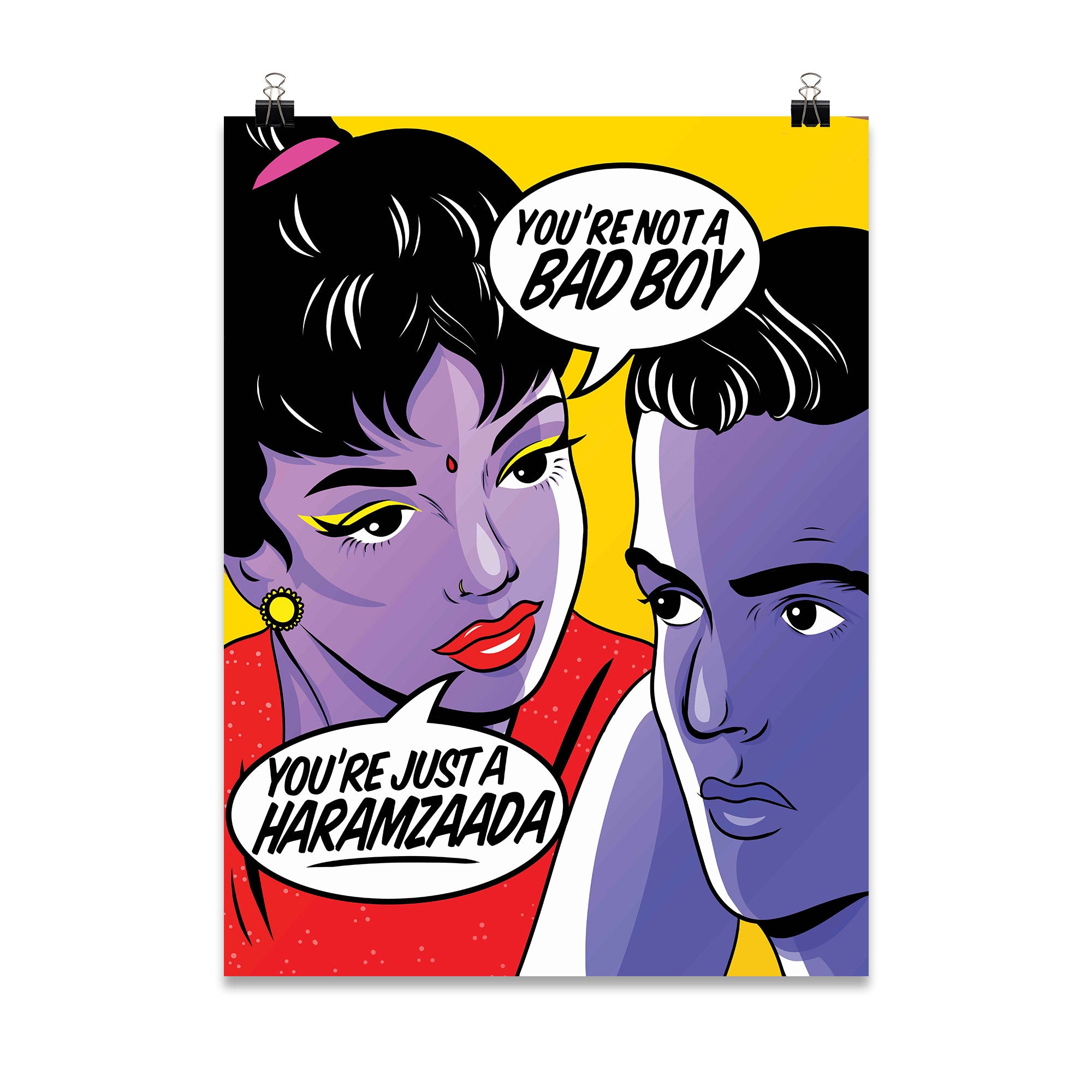 'Haramzaada' Poster Print