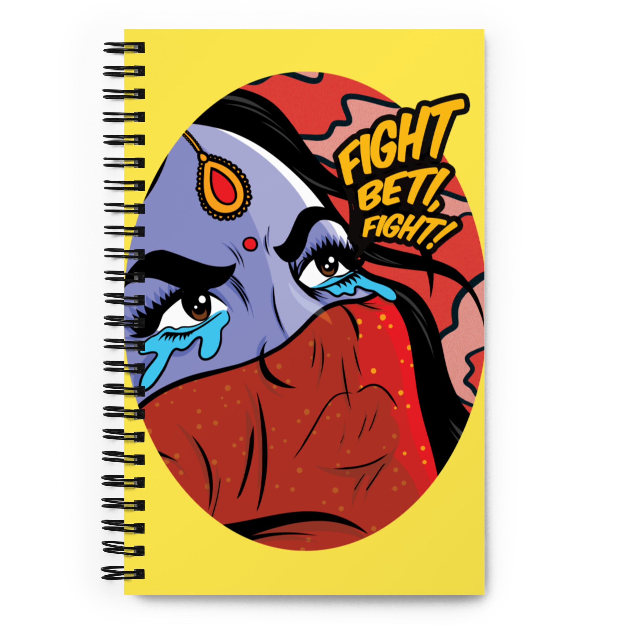 Fight Beti Spiral Notebook